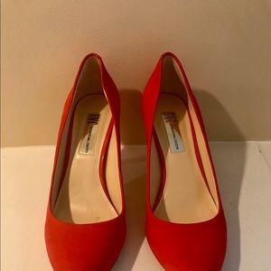 Bright Red INC International Concepts Heels